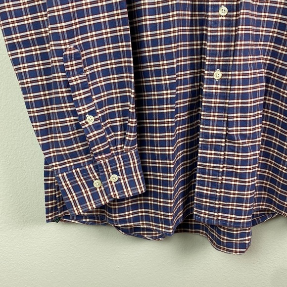 Hunt Club | Tartan Plaid Vintage Button Down Shirt 16.5 - 37/38 - Picture 4 of 8